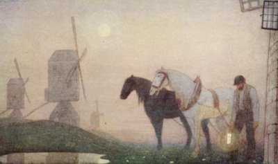 Kvéker szentek: (színes litográfia) alkotó: Frederick Cayley Robinson