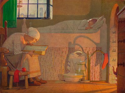 A szó, 1922 alkotó: Frederick Cayley Robinson