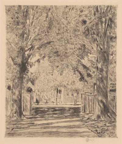 Egy Easthamptoni idill, 1923. alkotó: Frederick Childe Hassam