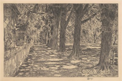 Easthampton, 1917. alkotó: Frederick Childe Hassam