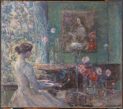 Improvizáció, 1899. alkotó: Frederick Childe Hassam