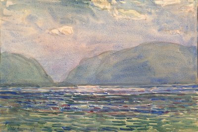 Délben Newburgh felett, 1916. alkotó: Frederick Childe Hassam