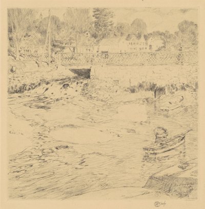 Régi csipke, 1915. alkotó: Frederick Childe Hassam