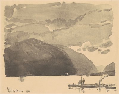 Viharkirály, 1918. alkotó: Frederick Childe Hassam
