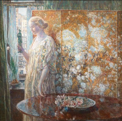 Tanagra The Builders, New York, 1918. alkotó: Frederick Childe Hassam