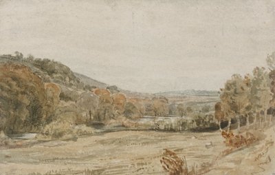 Tamar folyó, Endsleigh közelében, Devonban alkotó: Frederick Christian Lewis the Elder