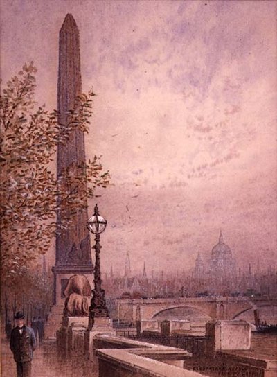 Kleopátra tűje (akvarell papíron) alkotó: Frederick E.J. Goff