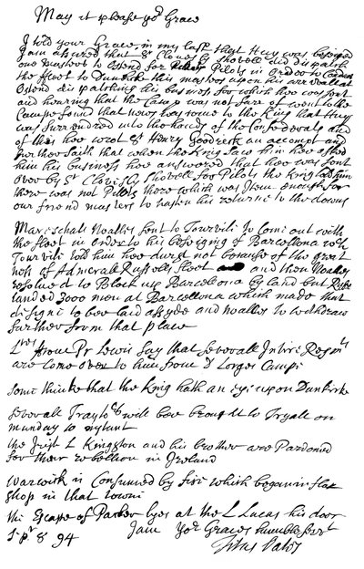 Titus Oates levele Bolton hercegéhez, 1694 1865. alkotó: Frederick George Netherclift