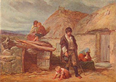 Egy ír kilakoltatás, 1850-1906 alkotó: Frederick Goodall