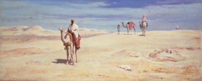 Arabok a sivatagban alkotó: Frederick Goodall