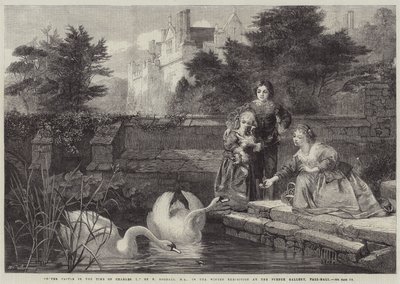 Hever-kastély I. Károly idejében alkotó: Frederick Goodall