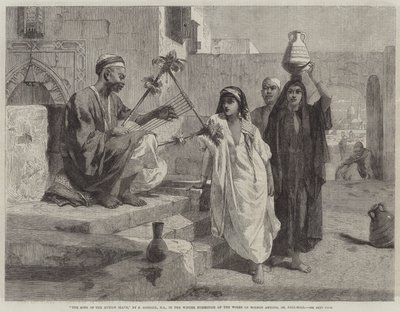 A núbiai rabszolga dala alkotó: Frederick Goodall