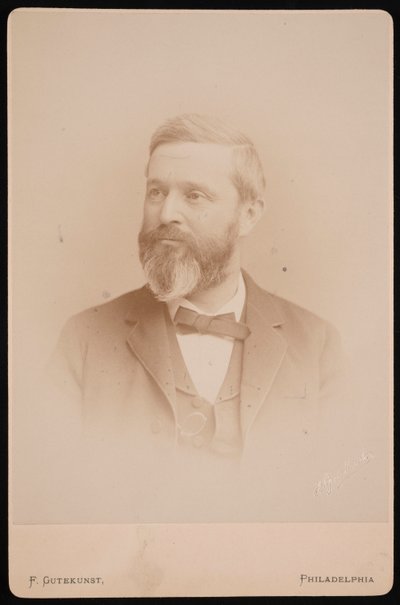 Horatio Curtis Wood, Jr. 1841-1920, 1889 portréja. alkotó: Frederick Gutekunst