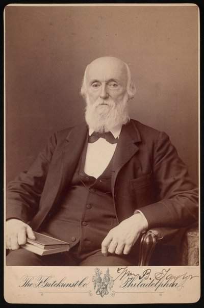 William Bower Taylor portréja 1821-1895, 1893. április. alkotó: Frederick Gutekunst