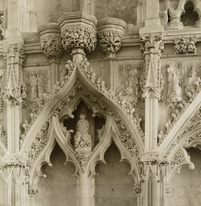 Ely székesegyház: Lady Chapel, részletek alkotó: Frederick H. Evans