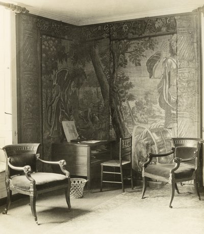 Kelmscott Manor: A gobelin teremben alkotó: Frederick H. Evans