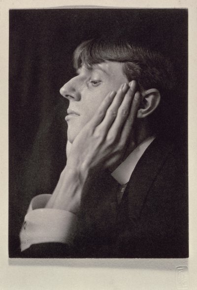 Aubrey Beardsley (1872-98) portréja, Frederick Evans (1853-1943) (szépia fotó) alkotó: Frederick Henry Evans