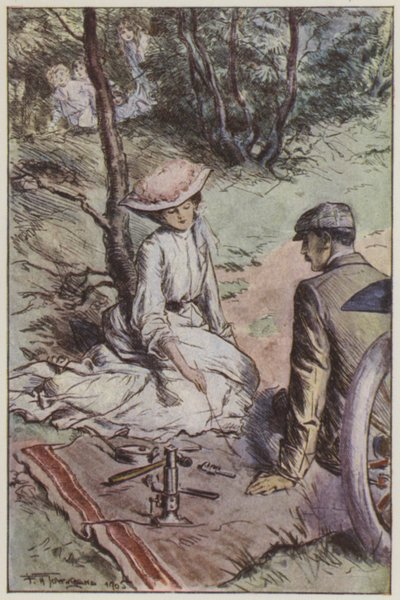 Illusztráció: Rudyard Kipling (színes litó) alkotó: Frederick Henry Townsend