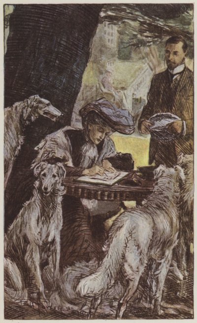 Illusztráció: Rudyard Kipling (színes litó) alkotó: Frederick Henry Townsend
