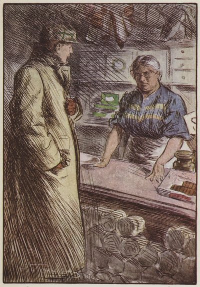 Illusztráció: Rudyard Kipling (színes litó) alkotó: Frederick Henry Townsend