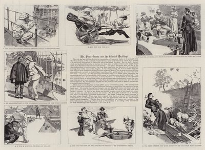 Mr Pease Greene és az égi kiskacsák alkotó: Frederick Henry Townsend