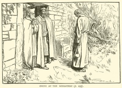 Owini a kolostorban alkotó: Frederick Henry Townsend