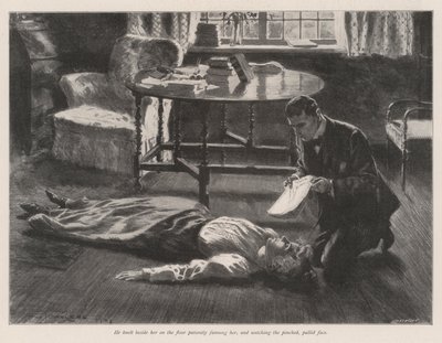 A tiszafák remete, szerző: E Nesbit alkotó: Frederick Henry Townsend