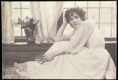 Beatrice Stella Tanner (1865-1940) Mrs. Patrick Campbell portréfotója, Frederick Hollyer (1837-1933) alkotó: Frederick Hollyer