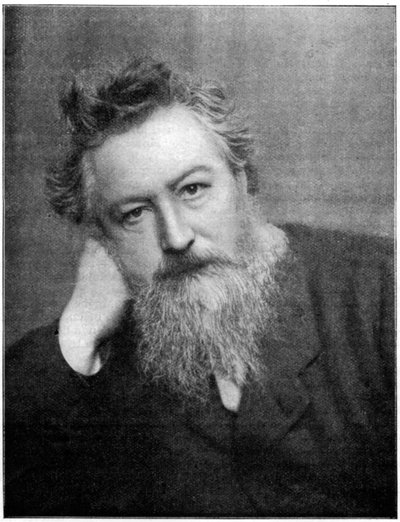 William Morris 1834-1996, angol művész és író, 1930-as évek. alkotó: Frederick Hollyer