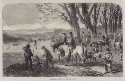 Coursing Meeting a Hampton Parkban alkotó: Frederick John Skill