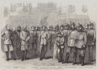 A királynő Westminster puskás önkéntesei alkotó: Frederick John Skill