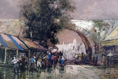 In The Busy Haunts of Men, 1915 (olaj és wc a fedélzeten) alkotó: Frederick Johnn Hiles