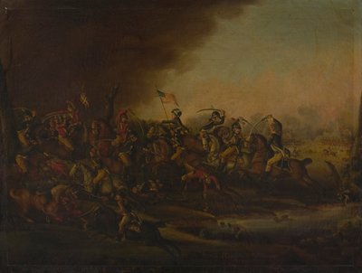 Cowpens csata alkotó: Frederick Kemmelmeyer