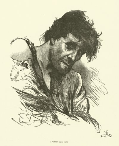 Vázlat az életből alkotó: Frederick L. Bernard