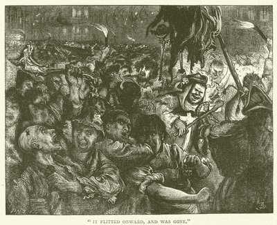 Illusztráció Barnaby Rudge számára alkotó: Frederick L. Bernard