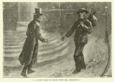 Illusztráció David Copperfield számára alkotó: Frederick L. Bernard