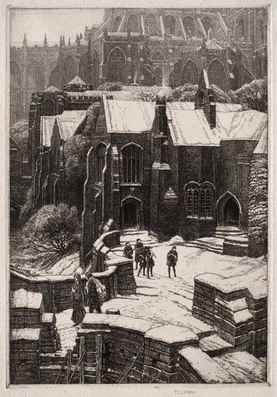 Az Almonry alkotó: Frederick Landseer Maur Griggs