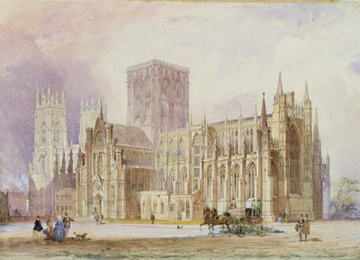 York Minster: déli nézet alkotó: Frederick Mackenzie