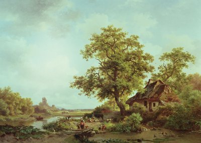 Erdős táj alkotó: Frederick Marianus Kruseman