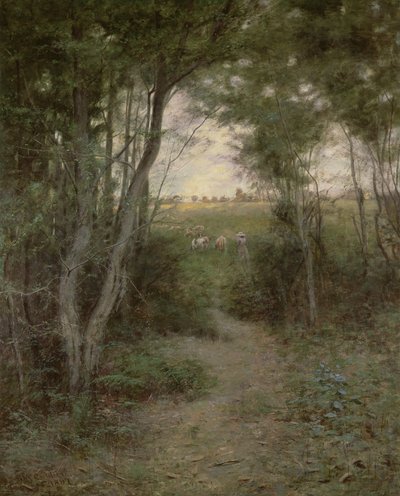 The Bush Heidelberg mellett, Melbourne, 1898 alkotó: Frederick McCubbin