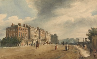 Apsley House és Piccadilly ... a Hyde Park Cornerből alkotó: Frederick Nash
