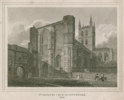 Szent Megváltó-templom, Southwark, Surrey alkotó: Frederick Nash
