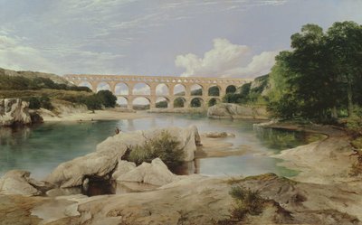A Pont du Gard, 1862 alkotó: Frederick Richard Lee