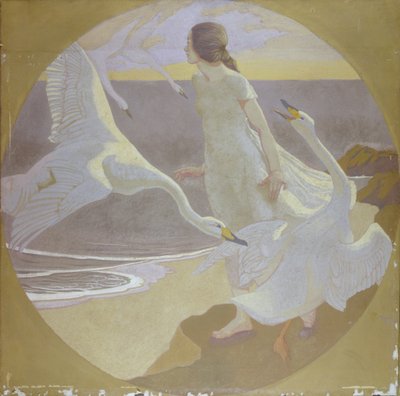 Illusztráció egy meséből (olaj, vászon) alkotó: Frederick Samuel Beaumont