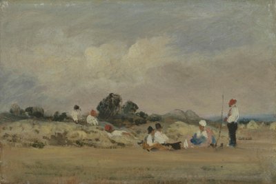 Szénakészítők pihennek alkotó: Frederick W. Watts