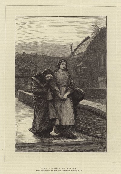 A menedékkikötő alkotó: Frederick Walker