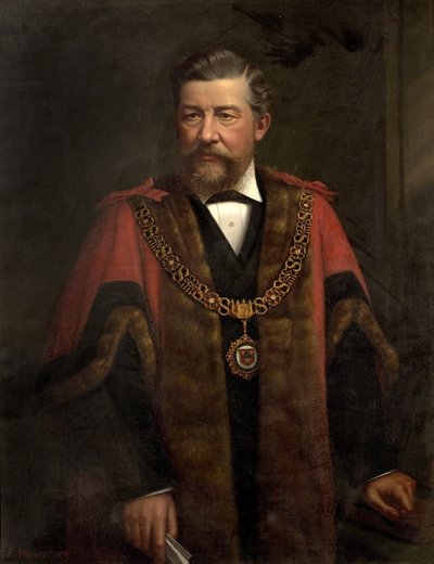 Alderman W.G. Ward, 1878 alkotó: Frederick Warsop