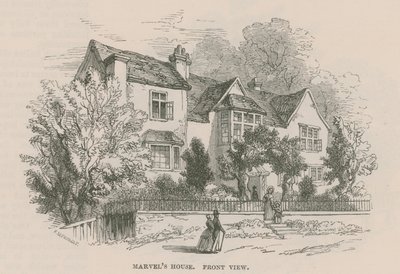 Andrew Marvel háza, Highgate, London alkotó: Frederick William Fairholt