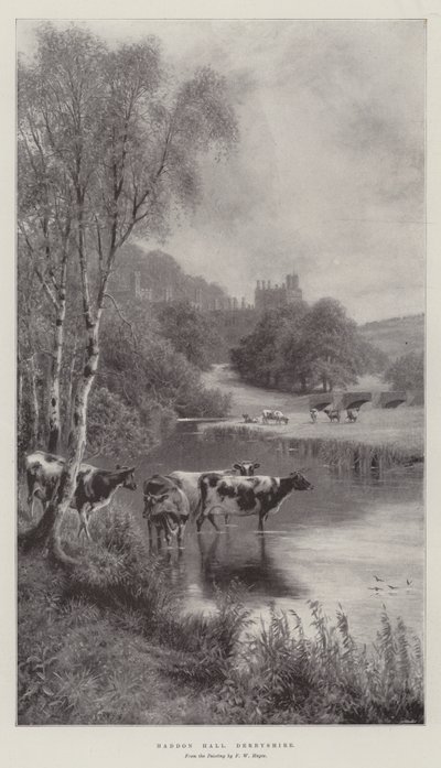 Haddon Hall, Derbyshire alkotó: Frederick William Hayes
