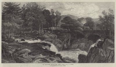Pont-y-Pair, Bettws-y-Coed, Észak-Wales alkotó: Frederick William Hulme